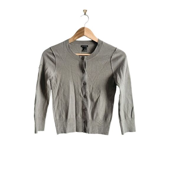 Club Monaco Women Sweater Cardigan Style Button Down Gray Petite Small - Picture 1 of 8